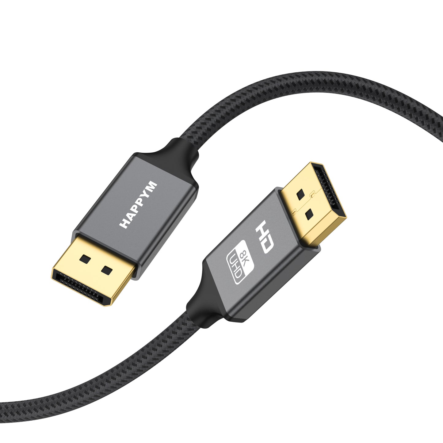 Displayport 1.4 Kabel – Ultra High Speed 8K60Hz voor Haarscherpe Beeldkwaliteit - 2 Meter