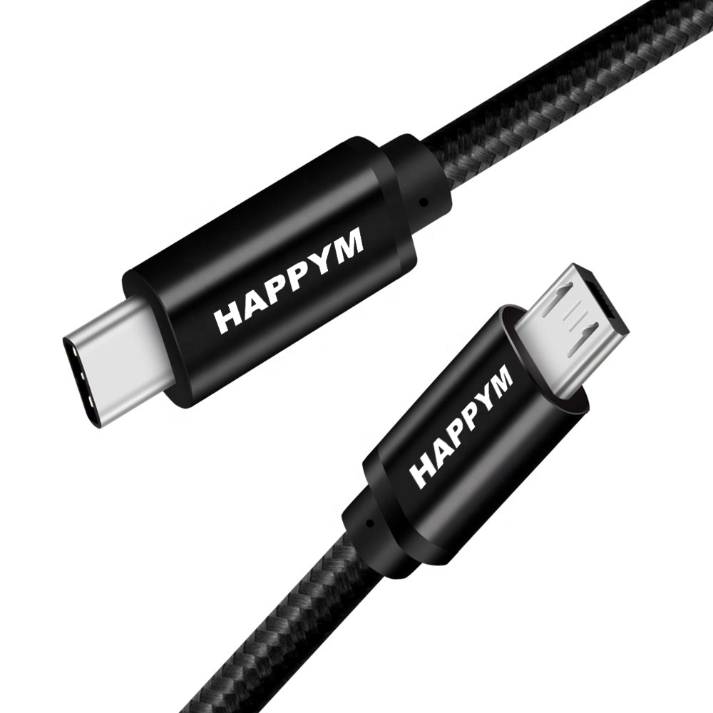 HappyM Micro USB naar USB-C Kabel productfoto