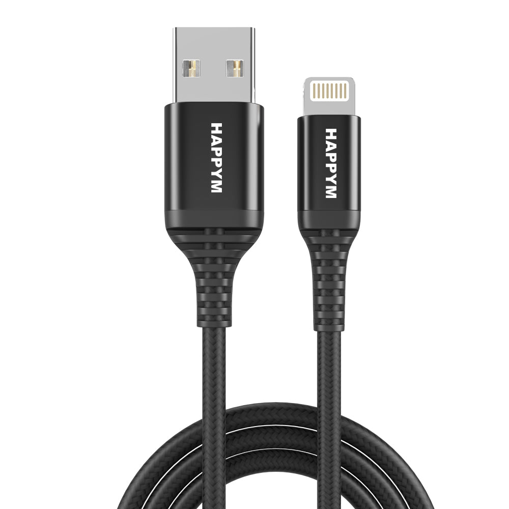 Lightning naar USB Kabel 3M – Extra Lange iPhone Kabel Nylon