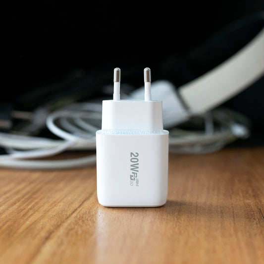 USB-C oplaad adapter - QC 3.0 Fast Charger - Smartphone Oplader