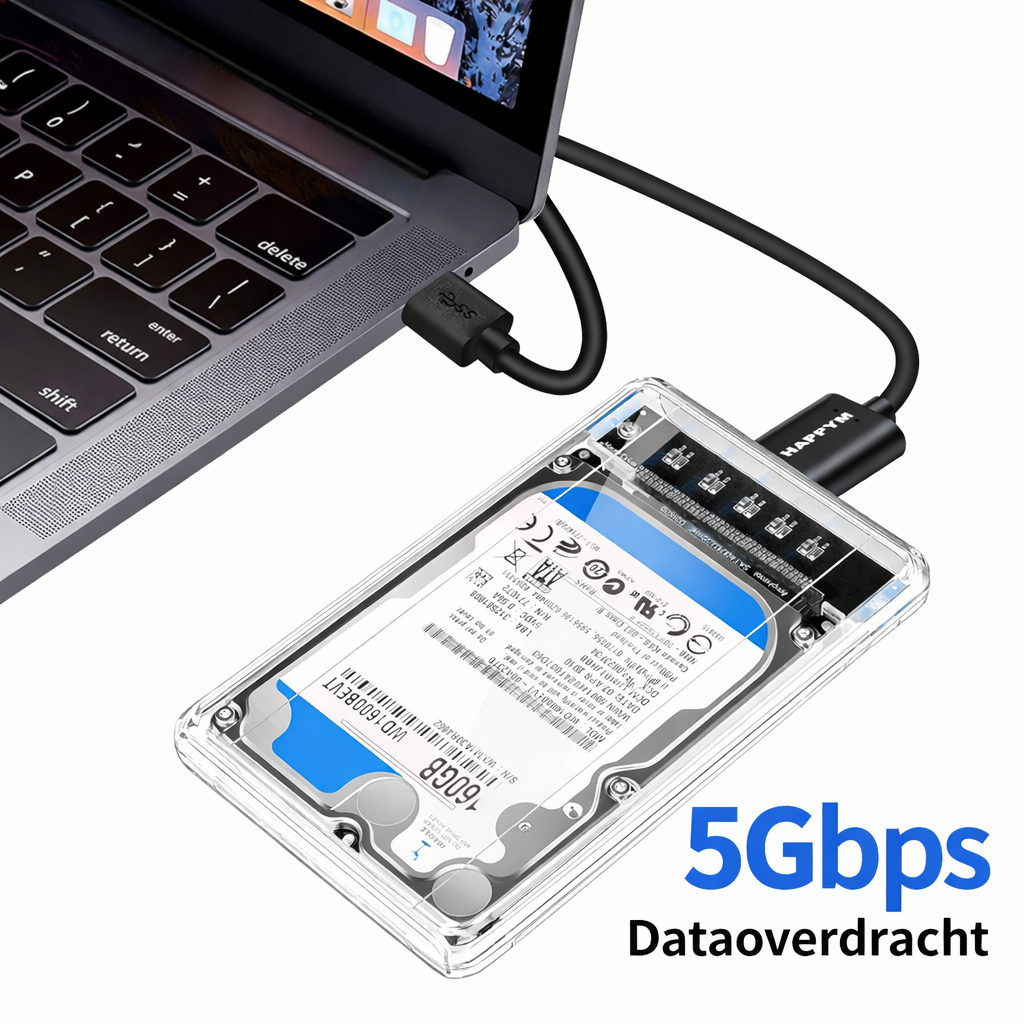 USB 3.0 Micro-B kabel geschikt voor camera en opslag