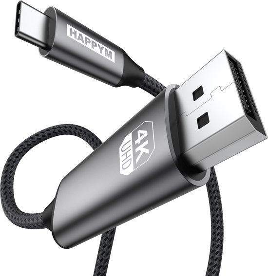 USB-C naar DisplayPort kabel 1 meter