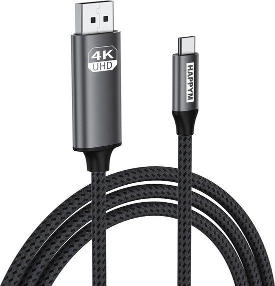 USB-C naar DisplayPort kabel 2 meter