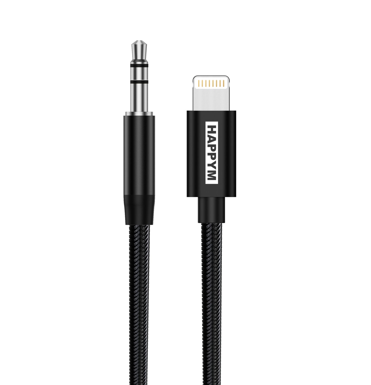 Lightning audio kabel naar AUX stereo geluid