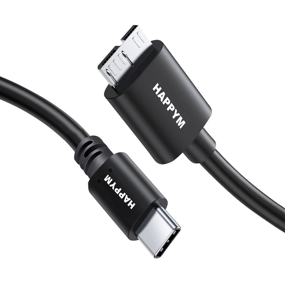 Happym Micro USB oplaadkabel USB-C aansluiting