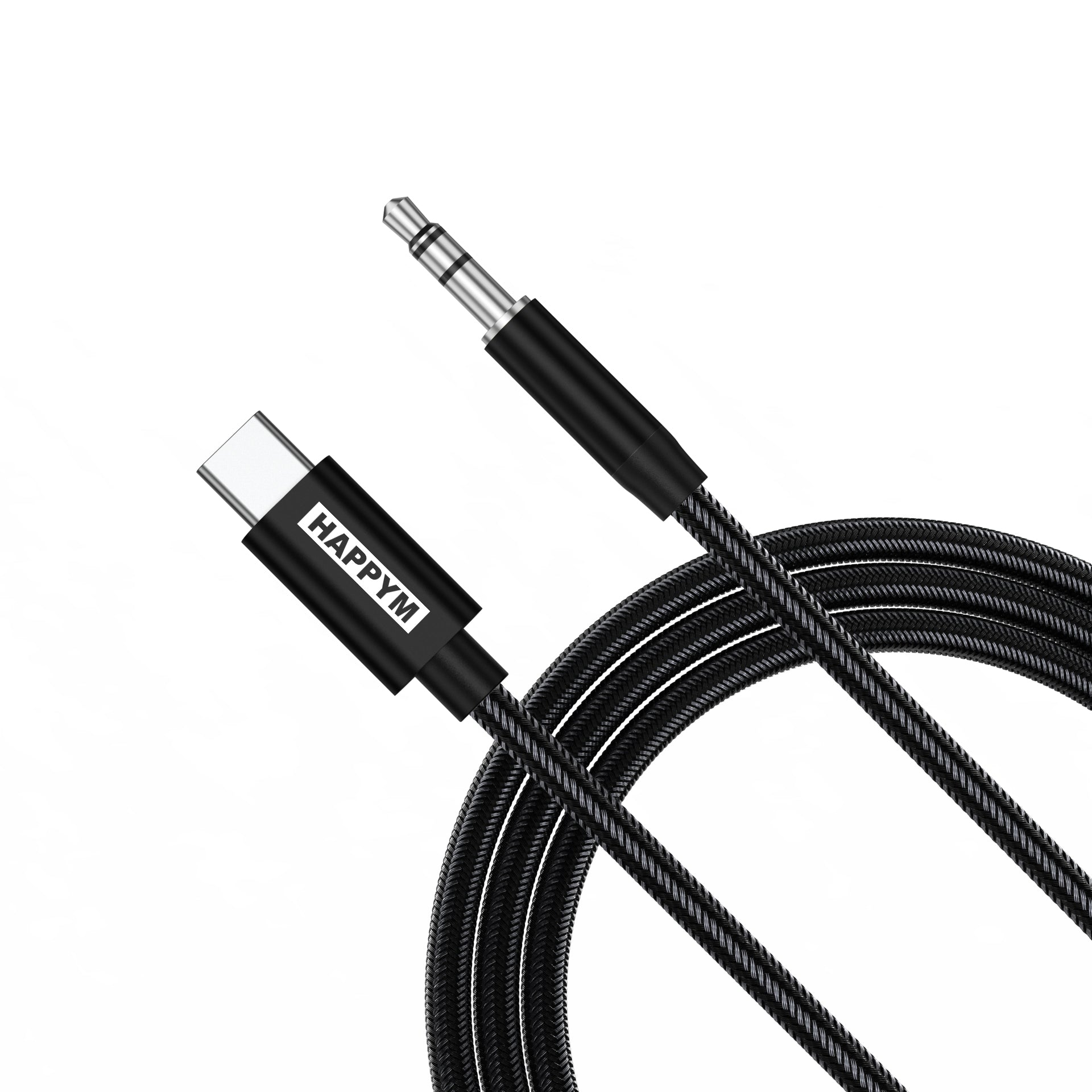 USB-C AUX adapter kabel voor telefoon en speaker