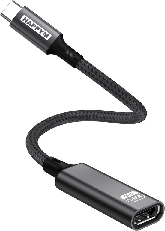 HappyM USB-C naar HDMI Adapter 8K HDMI Female productafbeelding