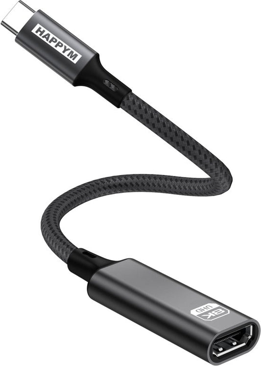HappyM USB-C naar HDMI Adapter 8K HDMI Female productafbeelding