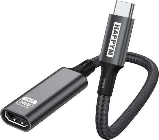 HappyM USB-C naar HDMI Adapter 8K HDMI Female verpakking