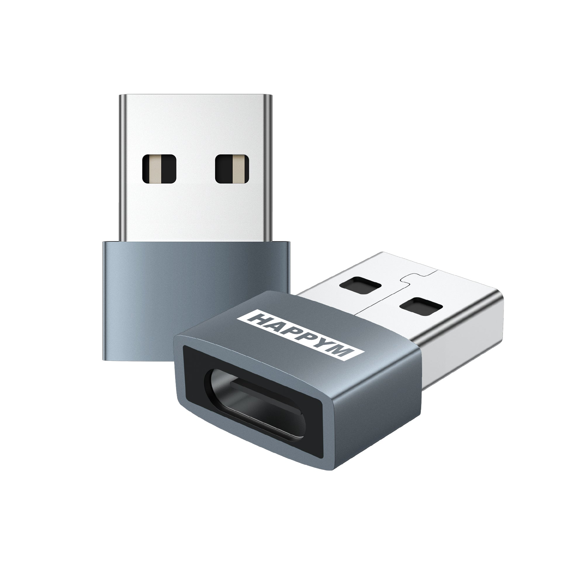 Happym USB-C naar USB-A adapter 5Gbps datasnelheid